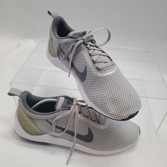 NIKE LUNARESTOA 2 ESSENTIAL, 811372-002, Gray, Men's Running Shoes, Size 13 - Picture 6 of 11